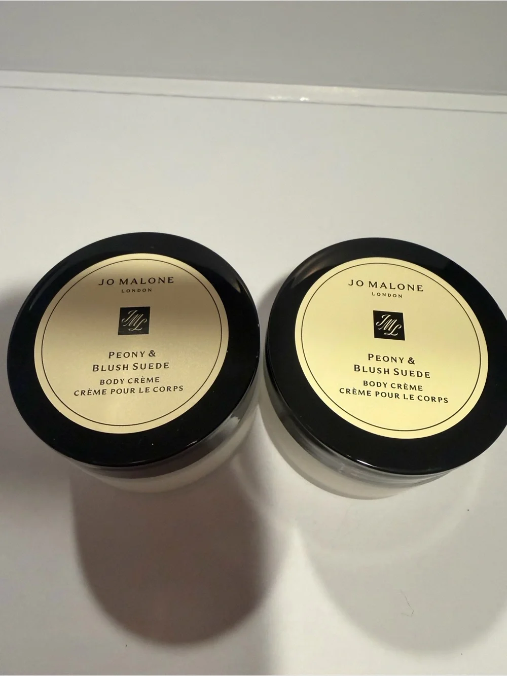 2XJo Malone Peony & Blush Suede Body Creme 1.7 OZ/50 ml New with no box, Sealed
